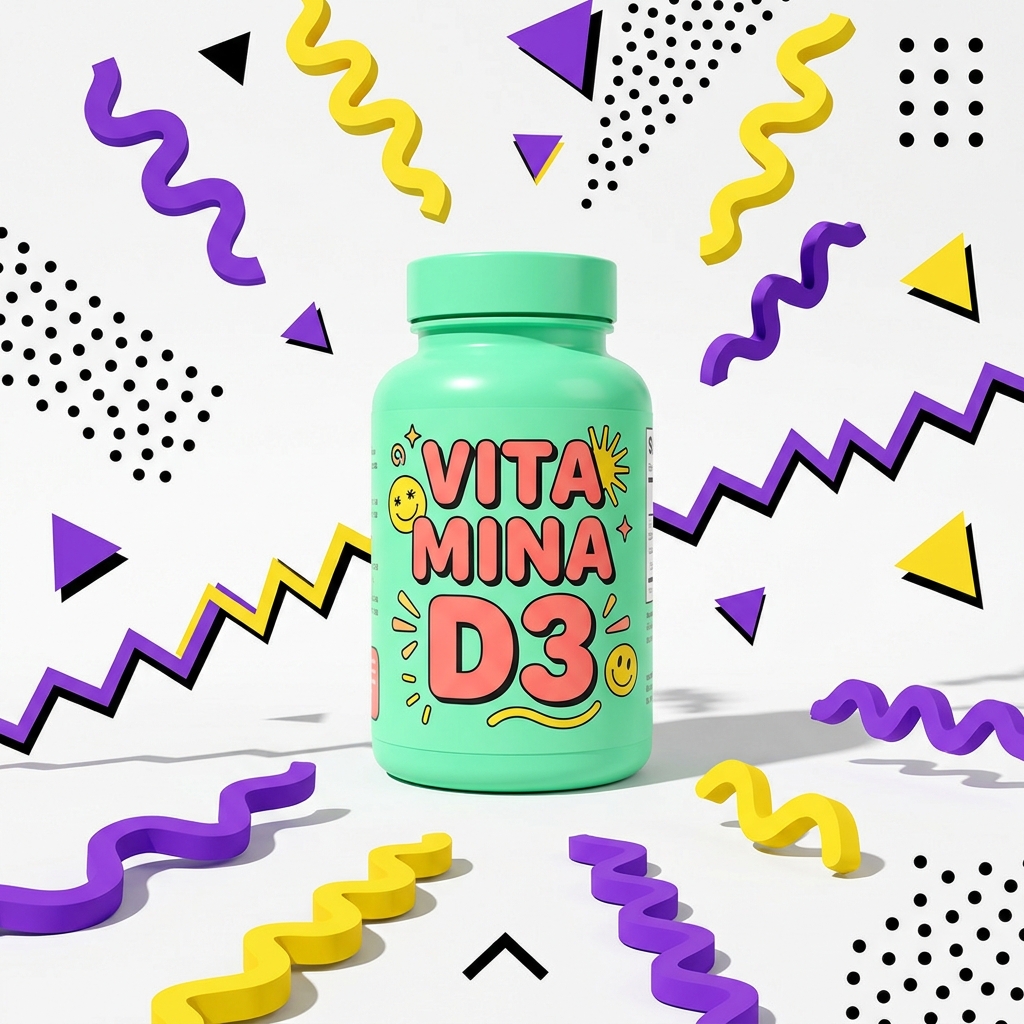 Vitamina D3 · 2000 UI · 90 cápsulas